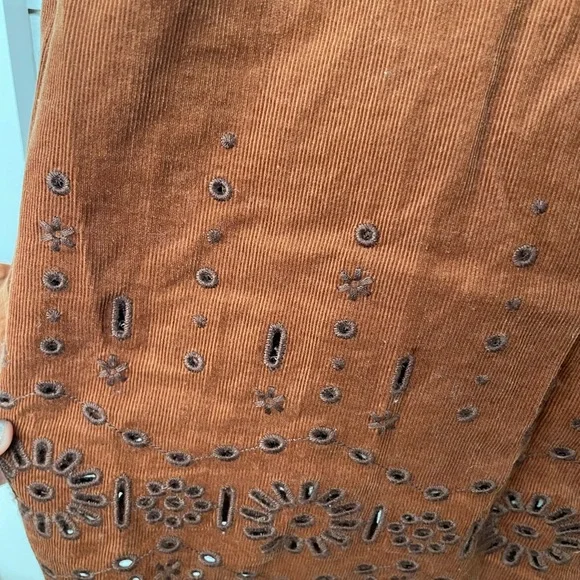 Brown Madewell Corduroy Top Size Large - Picture 6 of 6